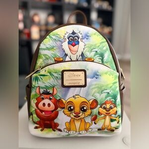 Loungefly Disney The Lion King Chibi Simba & Friends